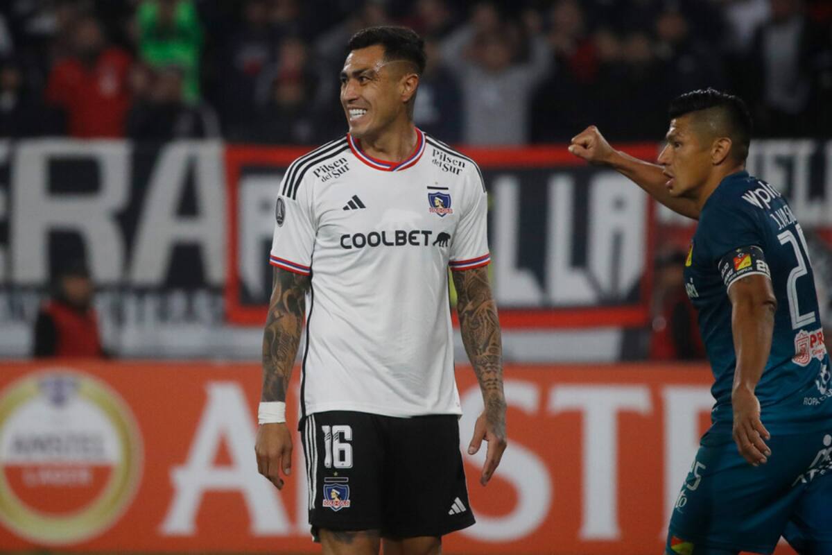 Darío Lezcano con la camiseta de Colo Colo. (Foto: Photosport)