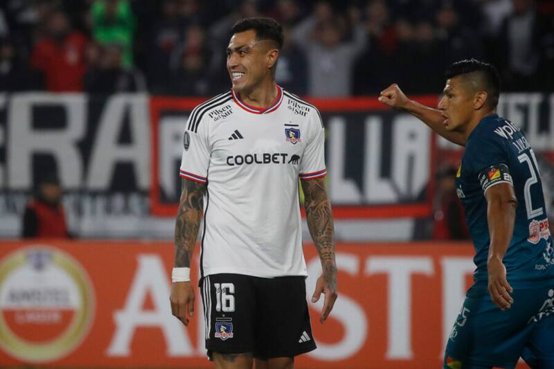 Darío Lezcano con la camiseta de Colo Colo. (Foto: Photosport)