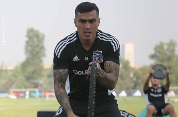 VIDEO | Así entrena Darío Lezcano en sus primeros días en Colo Colo
