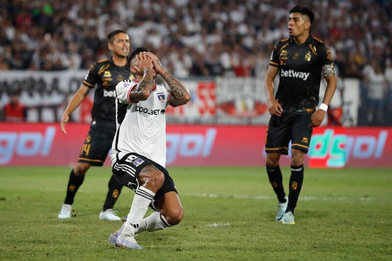 Darío Lezcano en derrota ante Coquimbo. Foto: Aton