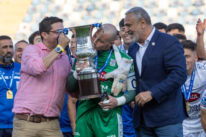 fue la gran figura de la final de Segunda División. (Foto: Felipe Escobedo)