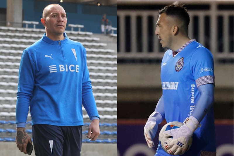 Ambos porteros del fútbol chileno. Foto: Agencia Aton.