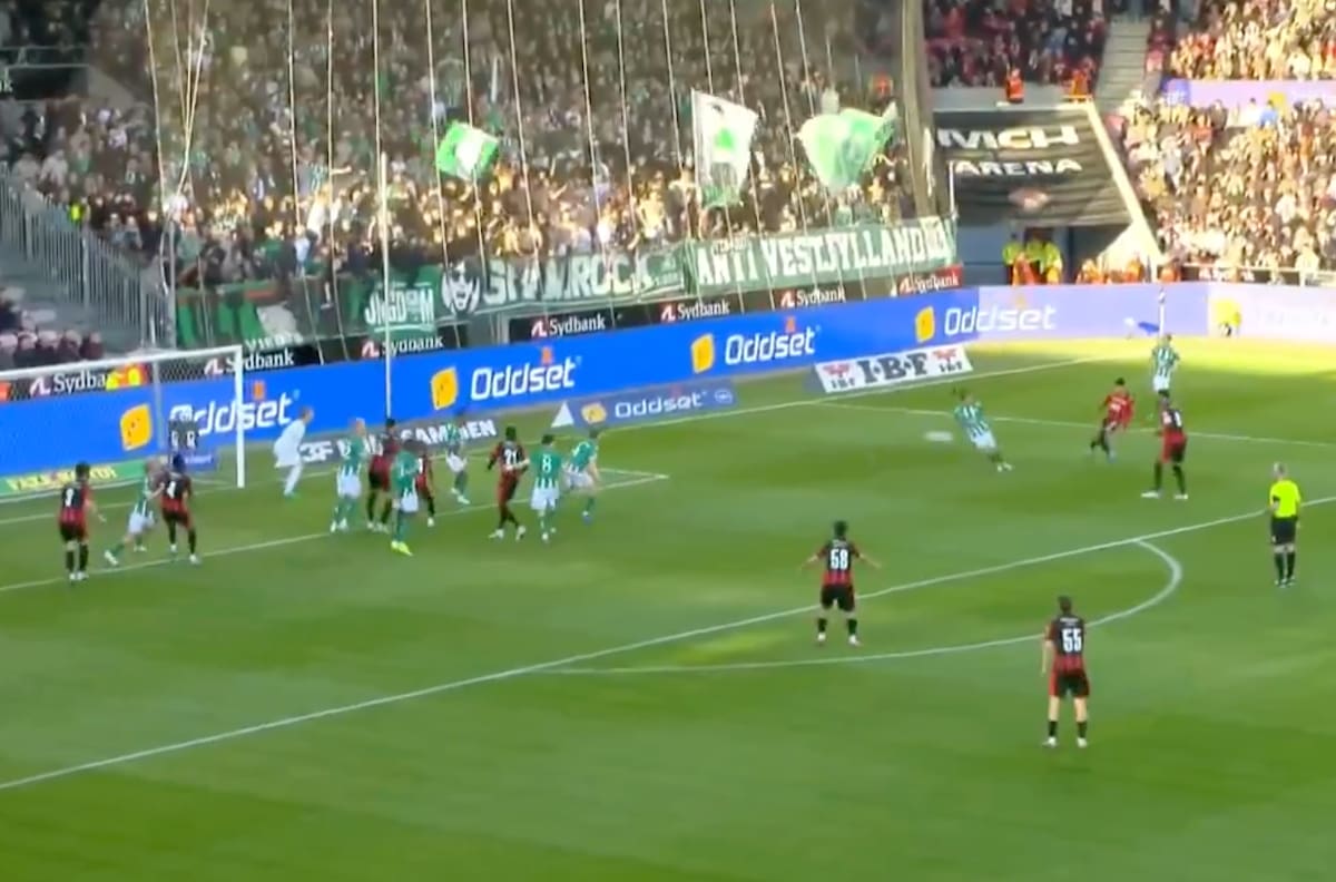 VIDEO | Marca registrada: Darío Osorio deslumbra en el Midtjylland con un golazo ante el Viborg