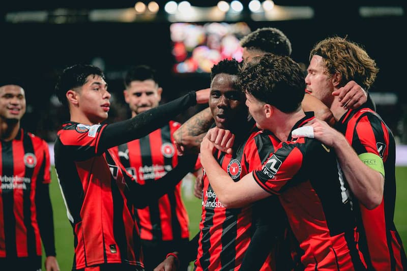 En la Europa League tienen rendimiento perfecto y se ilusionan de cara a la fase eliminatoria. Foto: @fcmidtjylland