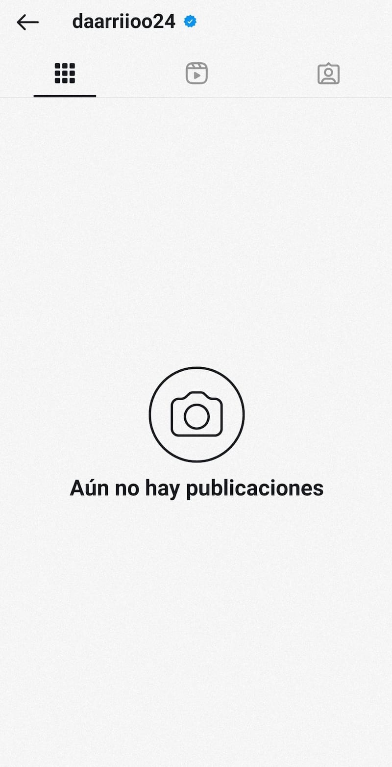 cerró su cuenta de Instagram.