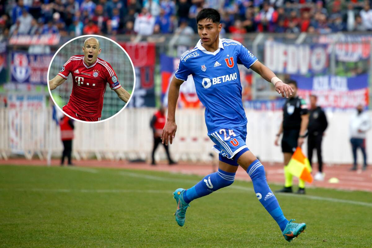 fue comparado con Arjen Robben en Europa. Foto: Aton.