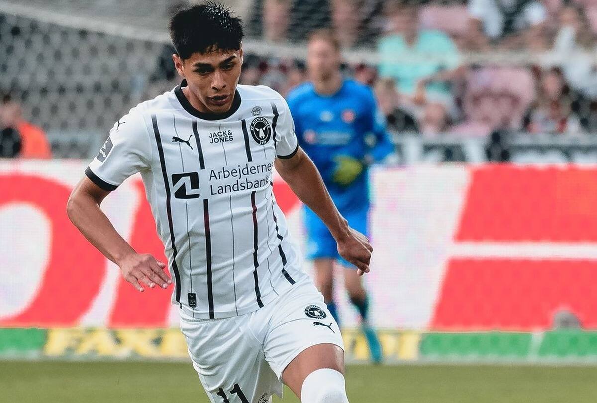 Darío Osorio fue reemplazado en el entretiempo.