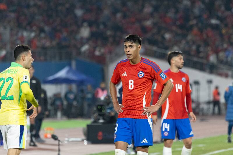 fue de los más criticados de La Roja ante Brasil. (Foto: Felipe Escobedo)