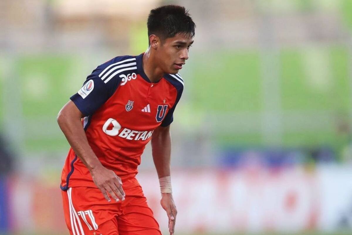 El jugador del Club Universidad de Chile fue contactado por la Lazio de Italia. Foto: Instagram @photosdecristian