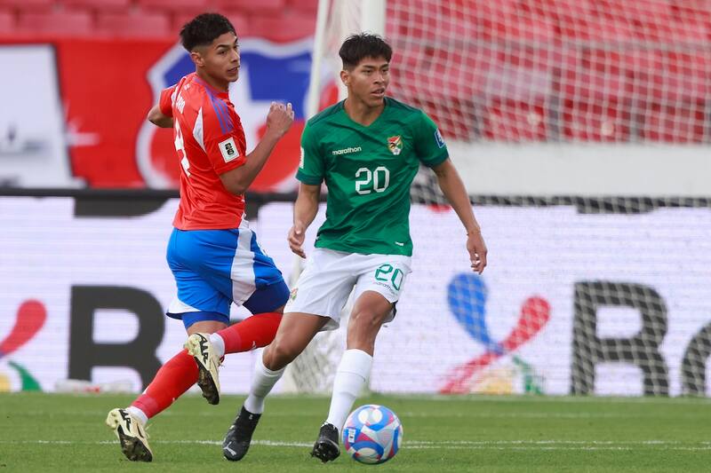 Darío Osorio versus Bolivia en Eliminatorias.