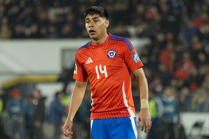 Darío Osorio en el duelo frente a Argentina por Eliminatorias 2025. Foto: Felipe Escobedo