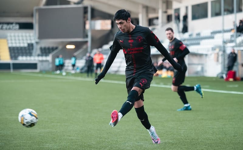 Fue parte de un partido en el equipo de reserva del Midtjylland. Foto: Midtjylland