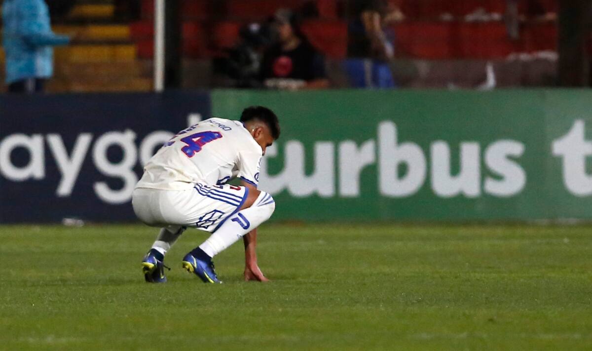 Darío Osorio, jugador de la Universidad de Chile. Foto: Agencia Aton.