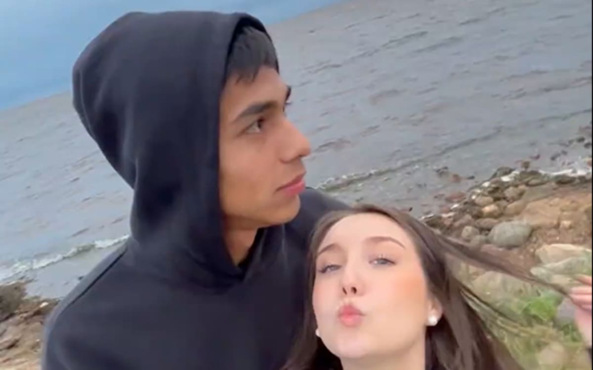 Darío Osorio junto a Catalina Díaz en Dinamarca.