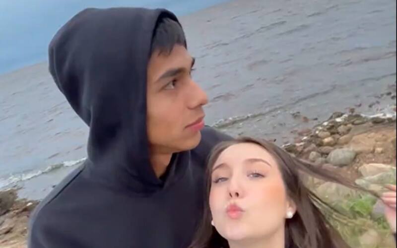 Darío Osorio junto a Catalina Díaz en Dinamarca.