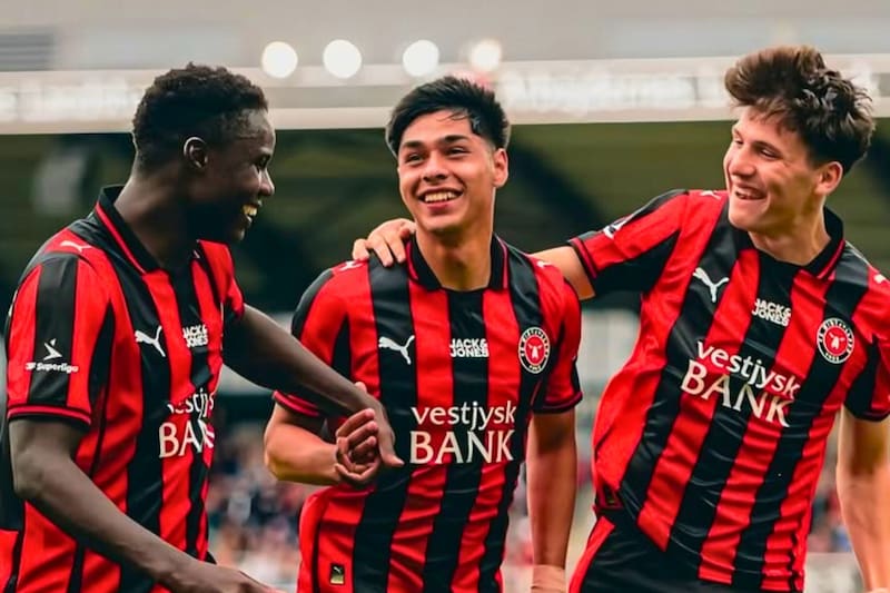 El delantero vive un gran momento junto al Midtjylland.