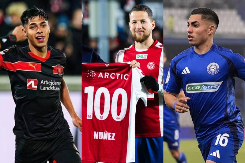 son 3 de los 8 futbolistas que entraron en un largo receso en sus ligas.