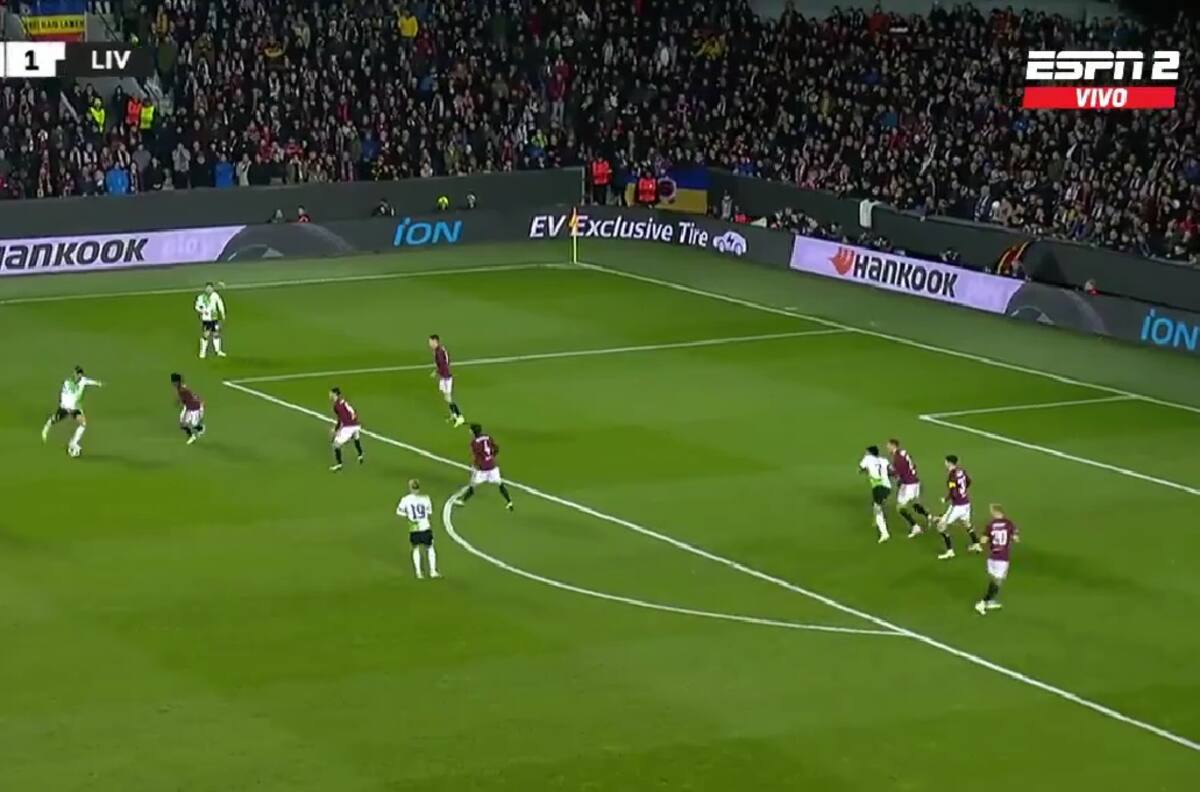 VIDEO | El golazo de Darwin Núñez en la abultada victoria del Liverpool por Europa League