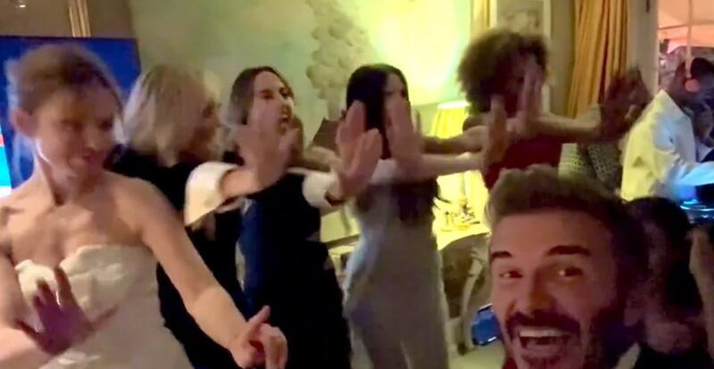 compartió un video junto a las Spice Girls.