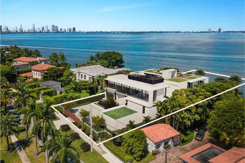 Esta es la mansión que David Beckham adquirió en Miami.
