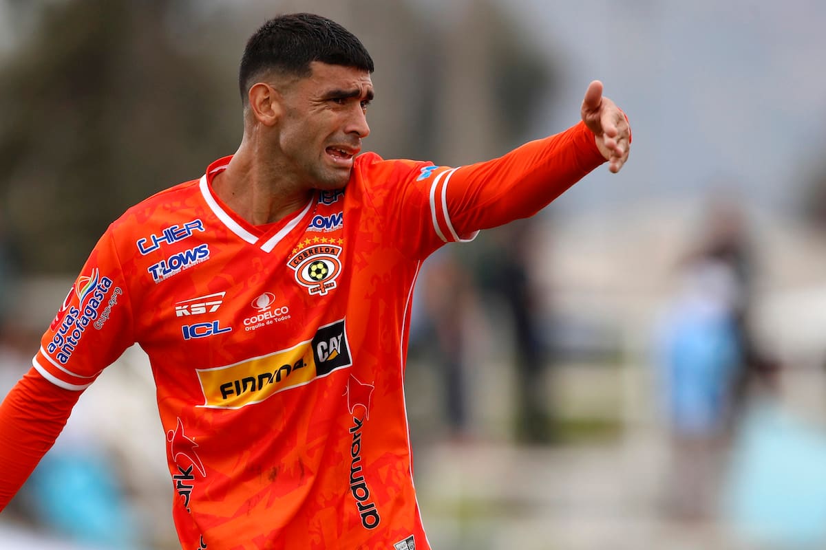 El delantero en su paso por Cobreloa.