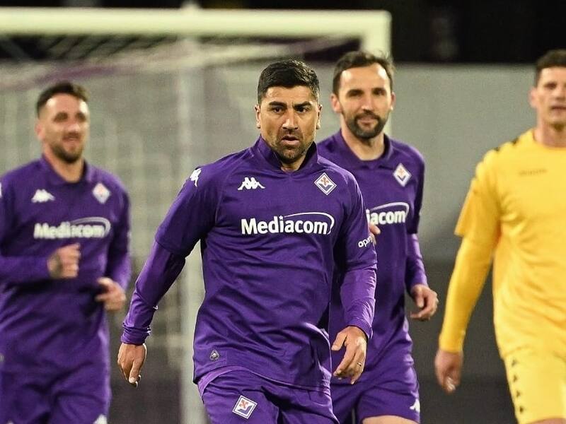 eligió a su "heredero" en el fútbol italiano tras participar en la despedida de Giuseppe Rossi. Foto: Instagram Fiorentina.