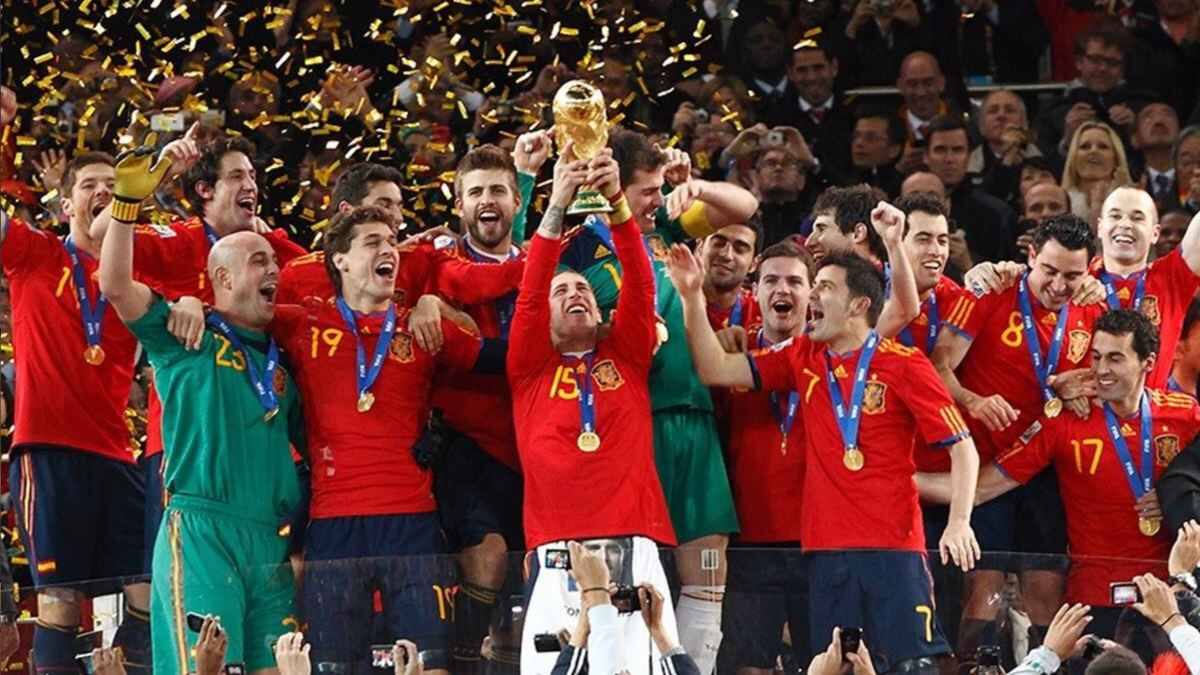se coronó campeón del Mundial de Sudáfrica 2010