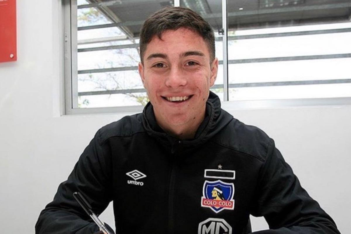 El defensor firmó contrato con Colo Colo, pero no logró debutar con el primer equipo. Foto: Colo Colo Oficial.
