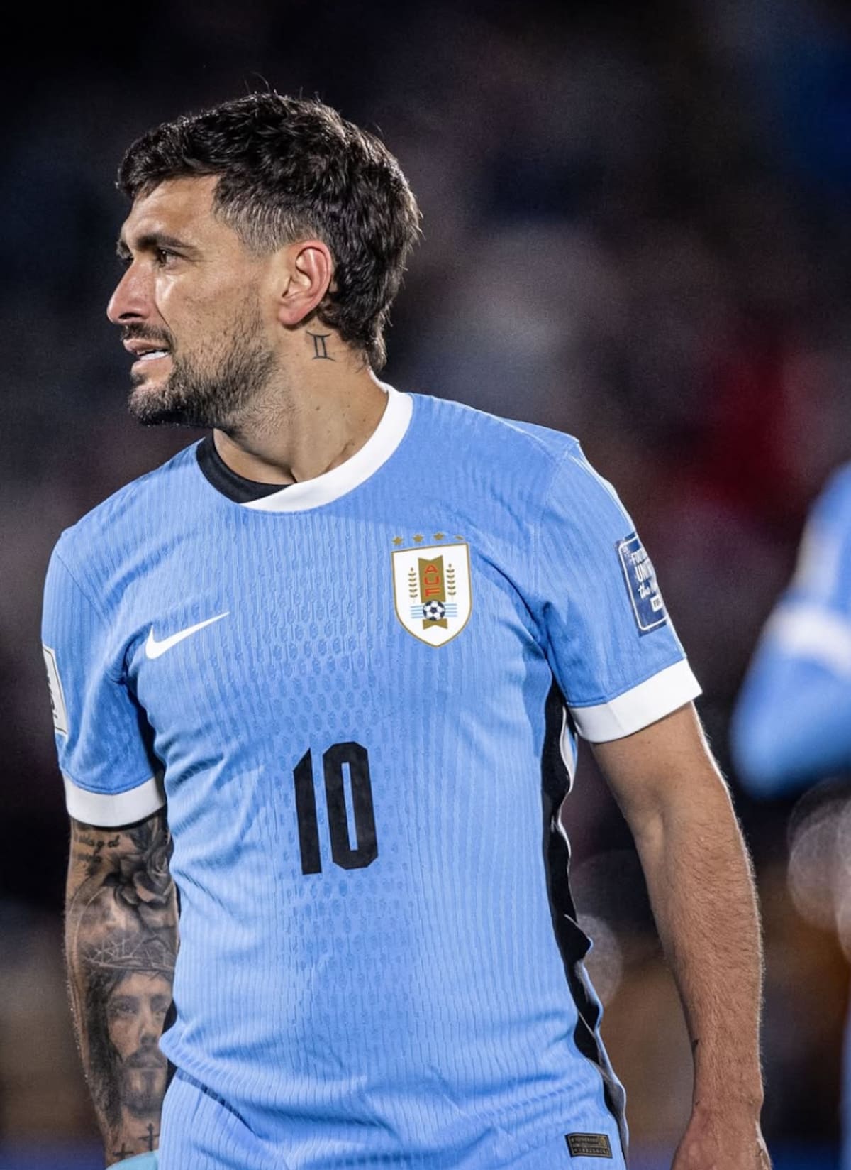 Se lesionó esta mañana en el entrenamiento.