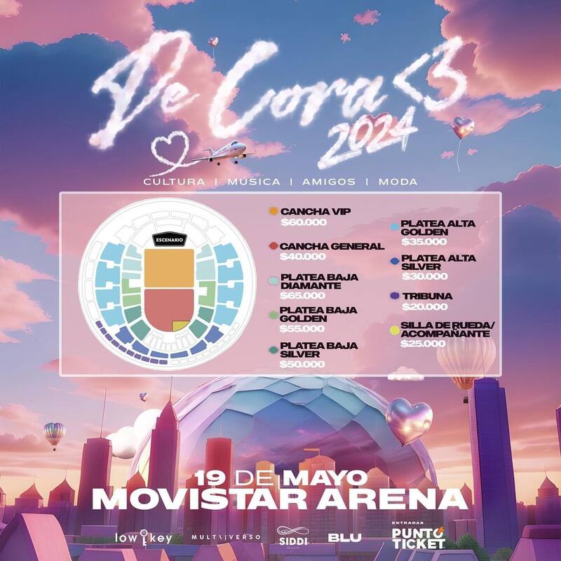 De Cora<3 2024, el festival que presenta a la escena urbana nacional.