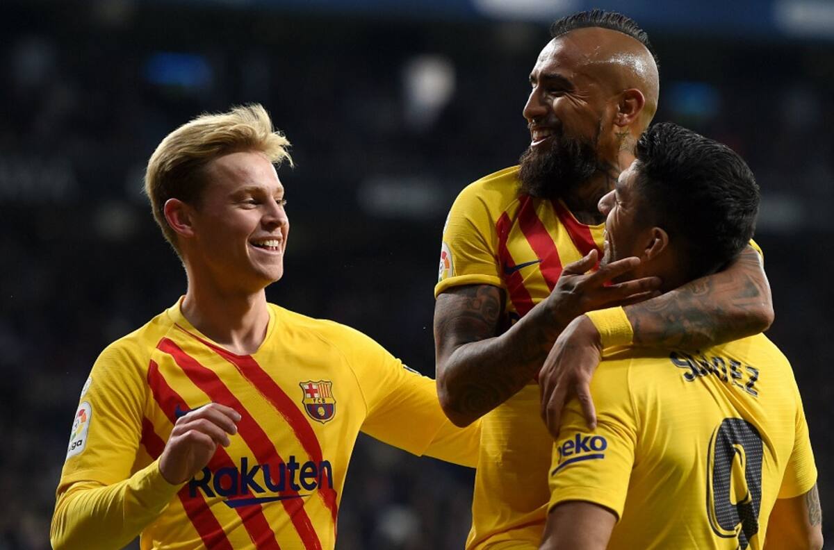 De Jong sobre la ausencia de Arturo Vidal en Champions: "Le echaremos de menos"