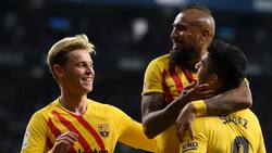 De Jong sobre la ausencia de Arturo Vidal en Champions: "Le echaremos de menos"