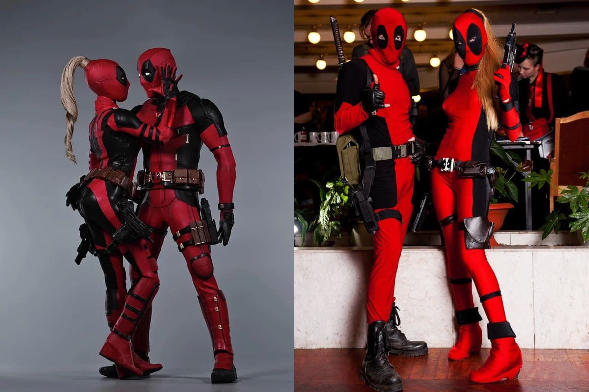 Deadpool y Ladydeadpool.