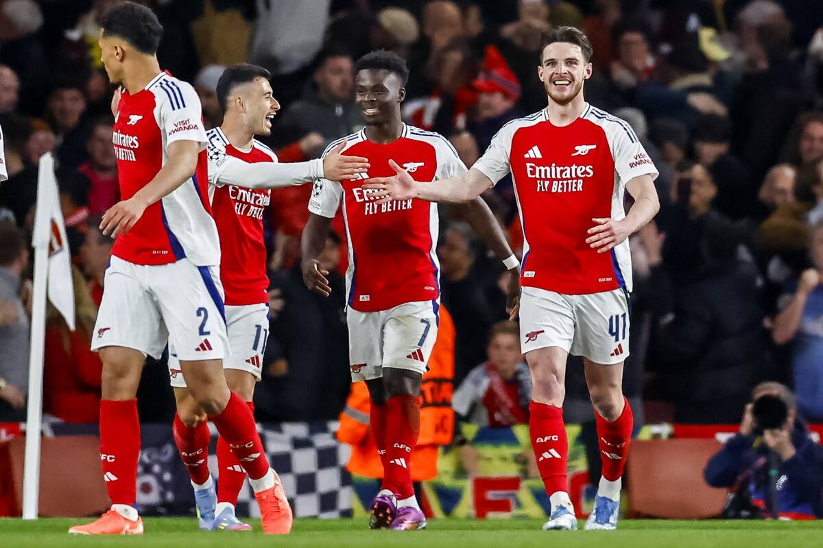 le dio la victoria a Arsenal sobre Real Madrid en Champions League. EFE