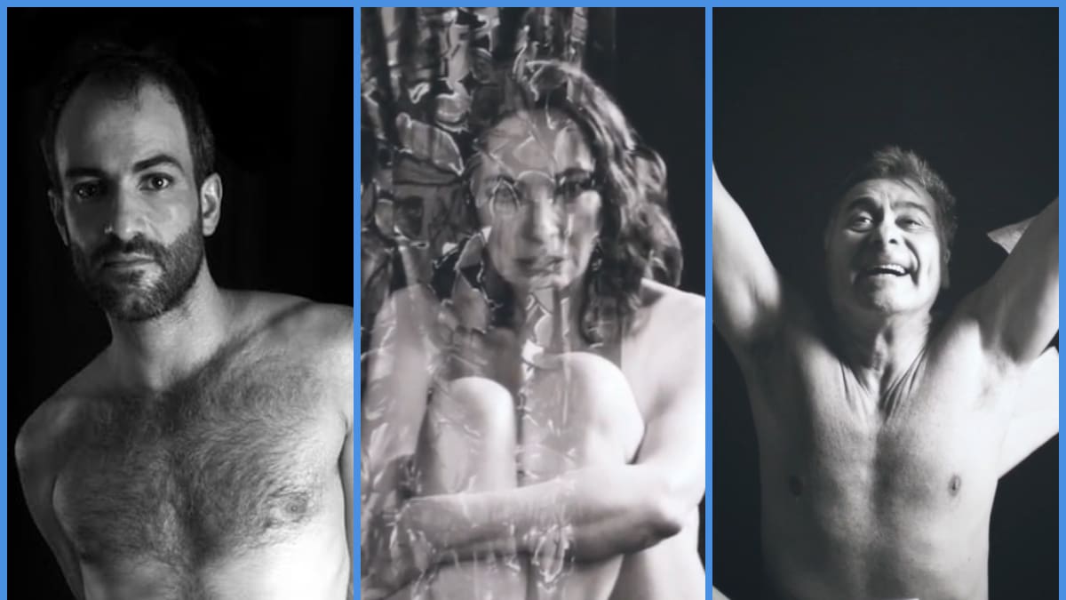 “Defendiendo con mi cuerpo”: 17 famosos posan desnudos por causas políticas y sociales