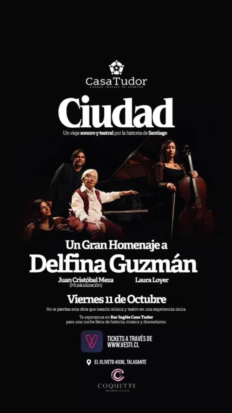 Delfina Guzmán es una legendaria actriz chilena.
