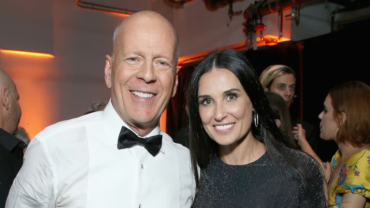 Demi Moore revela cómo está Bruce Willis tras su diagnóstico de demencia