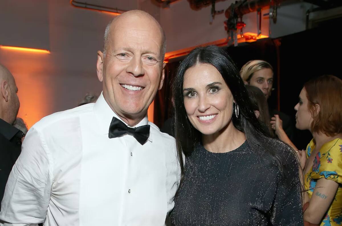 Demi Moore revela cómo está Bruce Willis tras su diagnóstico de demencia