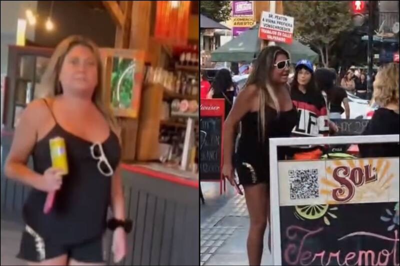 La exmodelo está envuelta en la polémica por un altercado en un bar viñamarino.