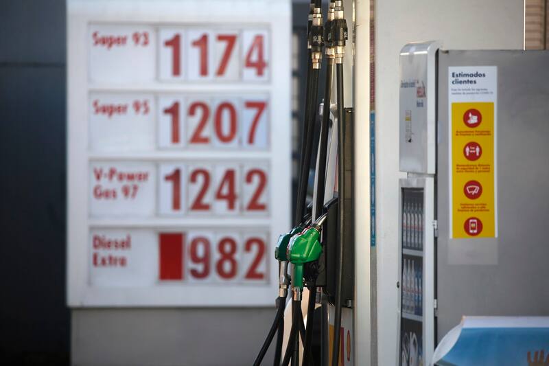 Los hechos sucedieron la mañana de este jueves en un servicentro Shell de San Bernardo.