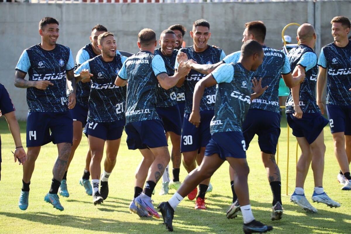 Deportes Antofagasta en prácticas. Foto: @ClubAntofagasta