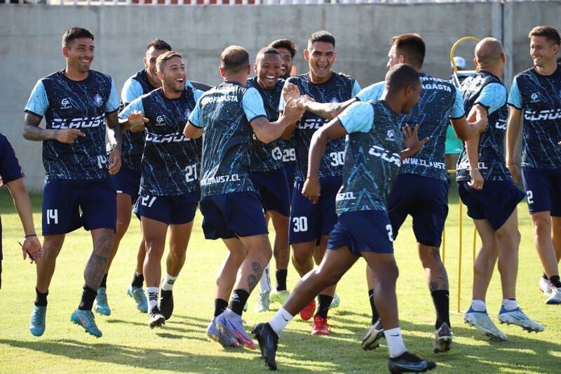 Deportes Antofagasta en prácticas. Foto: @ClubAntofagasta