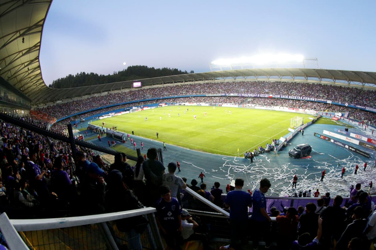 El Estadio Ester Roa Rebolledo albergó la final de ida de la Liguilla de Ascenso 2025. Foto: Agencia ATON.