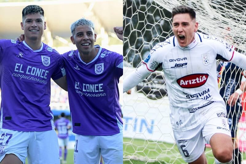 jugarán en simultáneo la última fecha de Segunda División. (Fotos: CampeonatoChileno.cl y Deportes Melipilla)