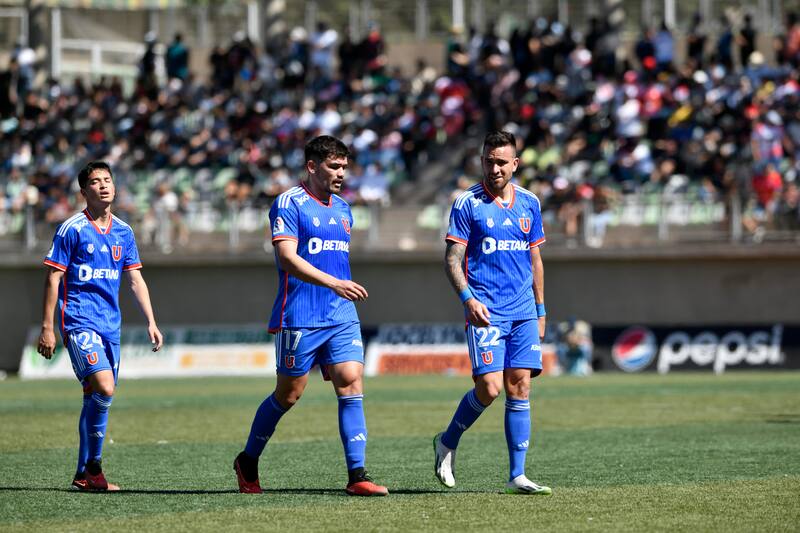Jugadores de Universidad de Chile en Copiapó.