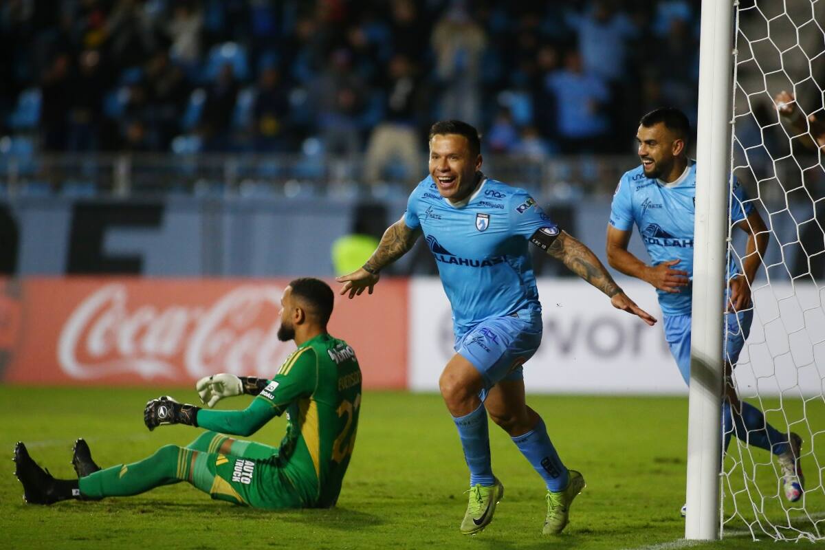 festejó en Copa Sudamericana. Foto: Agencia Aton.