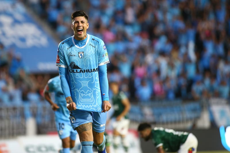 Steffan Pino marcó siete goles y tres asistencias en la primera rueda con Deportes Iquique.