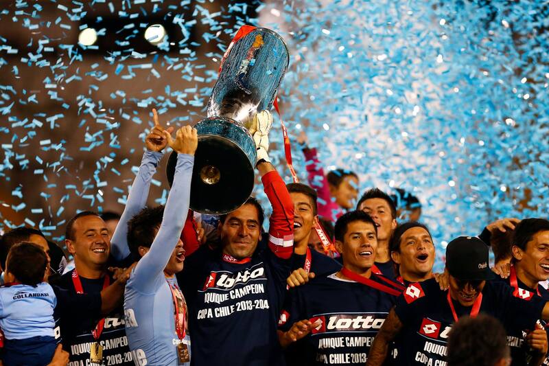 Deportes Iquique ganó la Copa Chile en la temporada 2013-14 y Mauricio Zenteno fue parte del logro.