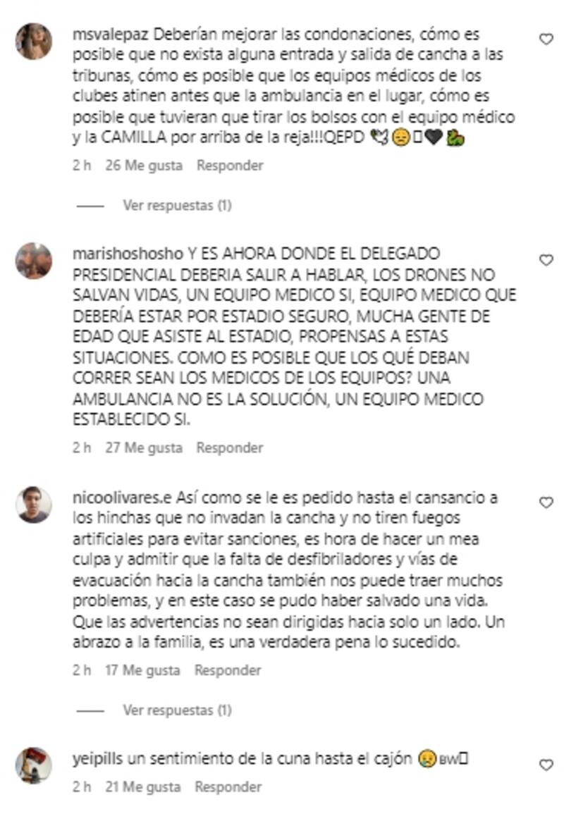 Hinchas denunciaron el protocolo del club.