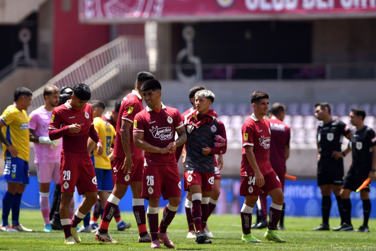 El club este domingo en el empate ante la UdeC. Foto: Agencia Aton.